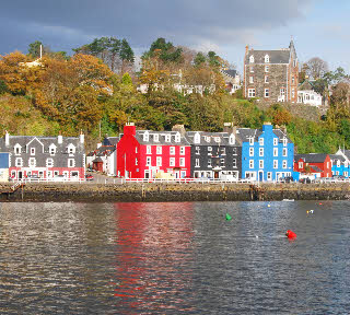 Tobermory's painted houses